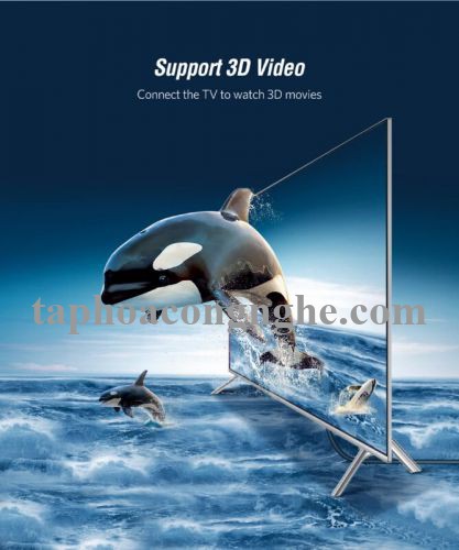 Ugreen 40472 3M màu Đen Cáp tín hiệu HDMI chuẩn 1.4 hỗ trợ phân giải 4K * 2K cáp dẹt HD101 30040472